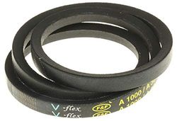 RS PRO PET, gummidrivremmar, A-profil 13 mm x 8 mm x 965 mm, skivdiameter 80 mm