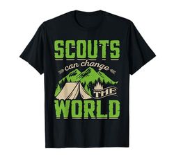 Caposquadra Scout Scout Camp Nature Mountains Maglietta