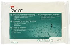 3M Cavilon™ Toallitas para incontinencia – 20 x 30 cm, paquete de 96 unidades (12 sobres de 8 unidades)