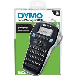 DYMO LabelManager 160 Etichettatrice portatile | Stampante per etichette a trasferimento termico | facile da usare con tastiera stile computer (QWERTY)