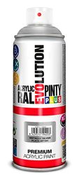 Pinty Plus Evolution, esmalte acrílico, prateado, 400 ml