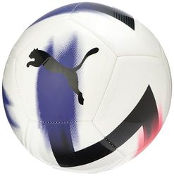 PUMA Unisex CAGE Ball träningsbollar, vit solnedgång Glow-Lapis Lazuli, 5, Puma White-Sunset Glow-lapis Lazuli, 5
