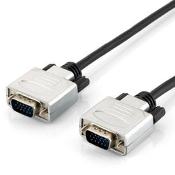 Watio Wave Câble SVGA - Câble mâle vers mâle de 20 m de qualité supérieure avec boîtiers métalliques, idéal pour des connexions de haute qualité.