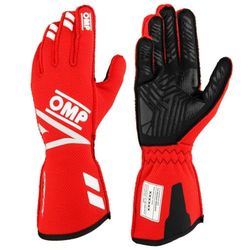 Ompracing Omp One Evo Fx Gloves FIA 8856-2018, Red, Size M