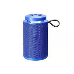 draagbare draadloze bluetooth-luidspreker, stereo-luidspreker van stof, draadloze luidspreker voor buiten voor feestjes thuis en buiten, blauw