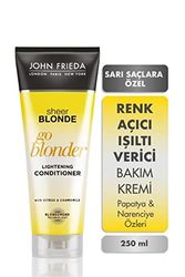 John Frieda Sheer Blonde Go Blonder, Condizionatore schiarente (versione inglese), 250ml
