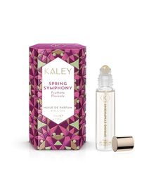 KALEY Roll On Spring Symphony, frukt- och blommig doft i olja, 10 ml, tillverkad i Italien