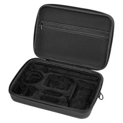 Semaiki Bolsa Grande para cámara dji Osmo Action 5 Pro, Funda Impermeable para cámara 4/3, Bolsa de Almacenamiento de Accesorios Cambo, Funda de Viaje portátil con Correa Desmontable, Color Negro