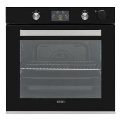 Svan SVH850VAP1 Horno Vapor 60 cm A 12 Programas Cristal Negro