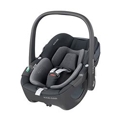 Maxi-Cosi Pebble 360 i-Size, Siège-auto bébé, Siège-auto nouveau-né 360, 0 à 15 mois (40 à 83 cm), Rotation à une main, Protection G-CELL contre les chocs latéraux, Essential Graphite