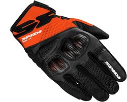 SPIDI Flash R-EVO motorcycle gloves, black orange S