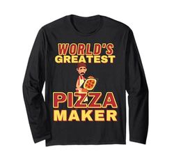 Pizzero Pizza Chef Manga Larga