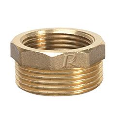 Ribimex PRR1FX11/4M Raccord Laiton F/M 1" x 1"1/4, 2 x 4 x 4 cm