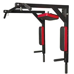CCLIFE Barra de Dominadas para Pared con Múltiples Agarres, Barra de Tracción de Fitness, Barra para Hacer Dominadas Max.200kg, ZERRO