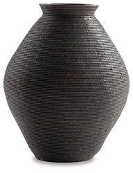 Ashley Furniture Hannela Vase, Antique Brown
