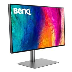 BenQ PD3225U Monitor 32 Pulgadas 4K Mac y diseñadores, 3840x2160 UHD, IPS de 2000:1, Thunderbolt 3, Display P3, DCI-P3, sRGB, Rec.709 y HDR, Hotkey Puck G2, sincronización ICC y KVM