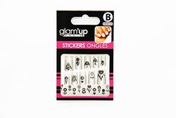 Glam'Up Paris - Stickers pour Nail Art - Autocollants Nail Art pour Décoration Ongles - Nail Art Design Manucure - Facile à Utiliser - N°30-225 - Attrape Rêve