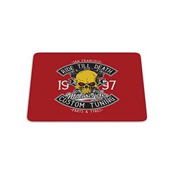Bonamaison, Digital Print Rectangle Mouse Mat Non-slip Base for Office and Home, Size: 22x18cm
