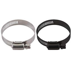 Mishimoto MMCLAMP-WG-64HT High-Torque Worm Gear Clamp,1.57"–2.52" (40mm–64mm), Pack of 10, Silver, Set of 10