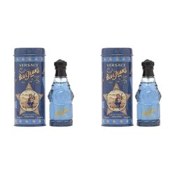 Versace Blue Jeans Eau de Toilette, 75 ml, Pack of 2