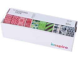 Set van 10 Masking Tape Washi Serie deco