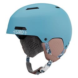 Giro Uniseks Jeugd Snow Crüe Junior Skihelmen, Mat Namuk Bluebalu 22, S