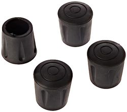 cyclingcolors 4X Embout Pied de Chaise renforcé antidérapant Caoutchouc EPDM Table Tabouret béquille Canne (22 mm)