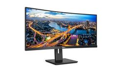 Philips Monitor 346B1C/00- 34" UHD, USB-C , 100Hz, 5ms, VA, FlickerFree, Low Blue Mode (3440x1440, 300 cd/m, HDMI 1x2.0, Displayport 1x1,2) , negro