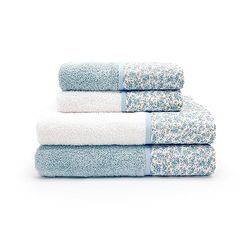CREOLE Nice 4 Bath Towels, Cotton, Persia