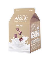 Milk One-Pack Coffee Sheet Mask Maschera Viso