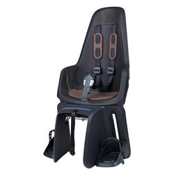 BOBIKE 8012100025 - Seggiolino posteriore ECO ONE MAXI con sistema E-BD per bicicletta con ruote da 26” a 29” adatto per bambini con un peso massimo di 22kg con attacco sul portapacchi in colore ECO