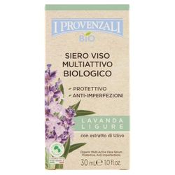 I Provenzali | Siero Viso Multiattivo Biologico Lavanda Ligure, 30ml