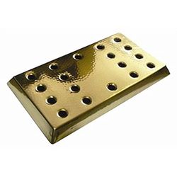 Beaumont D823 Brass Bar Drip Tray for Professional Use, 455mm x 227mm x 30mm