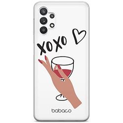 ERT GROUP mobiltelefonfodral för Samsung A32 5G originalt och officiellt licensierat Babaco mönster XOXO 001 optimalt anpassad till formen på mobiltelefonen, gedeeltelijk transparant