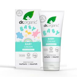 Dr Organic Calendula Baby Moisturiser, Fragrance Free, Skin Soothing, Sensitive Skin, Natural, Vegan, Cruelty-Free, Paraben & SLS-Free, Organic, 50ml