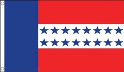 Az Flag - Flaga Tuamotu - 90x60 cm - Flaga Polinezyjska - Polinezja Francuska - Francja 100% Poliester z wbudowanymi metalowymi oczkami - Flaga