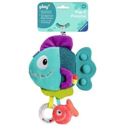 Play+ Pop-it Piranha (blau) - ab 0 Monate
