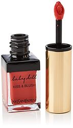 Yves Saint Laurent Baby Doll Kiss & Blush Lipstick Shade 05 Red Effrontée – 10 ml