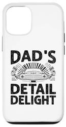 Custodia per iPhone 14 Dad's Detail Delight Auto Detailing Car Detailer Cars Padre