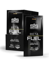 Science in Sport Beta Fuel 80 Polvo 15 x 82g Naranja - Polvo de carbohidratos rico en energía con 80g de carbohidratos - Polvo de maltodextrina para un rendimiento óptimo.