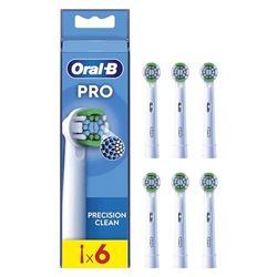 Oral-B Cabezal de Recambio Braun Precision Clean 6 Unidades