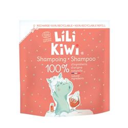 Lilikiwi Ultra Gentle Baby Shampoo Refill – 100% Natural Origin, Tear-Free, Hypoallergenic & Dermatologically Tested – Moisturizing, Detangling & Odor Control – Suitable from Birth – 250ml
