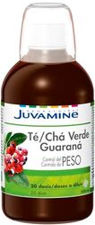 JUVAMINE - Botella Té Verde Guaraná - Control de Peso - Complemento alimenticio - Sabor a Pomelo - Guaraná - Té verde - Programa de 20 Días - 500 ml