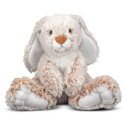 Melissa & Doug Peluche Lapin, Grand Lapin en peluche doux, Cadeau pour bébés, filles et garçons dès 0 mois, Jouets en Peluche Animal Réaliste, Jouet mignon pour enfants de 1 2 3 4 5 6 7 8 ans