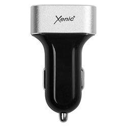 Xenic AST-CR195 autolader met twee USB-uitgangen, Fast Charge 9V zwart