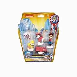 Bizak 64115042 Figurine Paw Patrol avec tampon, 5 pièces, sélection aléatoire, colorée, assortie