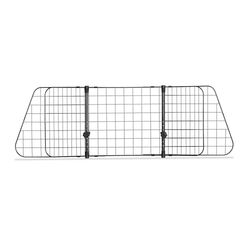 Relaxdays Griglia Divisoria per Auto, Bagagliaio, Animali, Valigie, Universale, Larg. Regolabile, HL: 40x92-157 cm, Nero