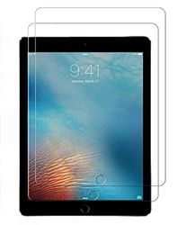 NOVAGO Compatible avec Apple iPad Air iPad Air 2,Nouvel ipad 9.7,iPad 5, iPad 6,iPad Pro 9.7-Pack de 2 Films Protection écran en Verre trempé résistant