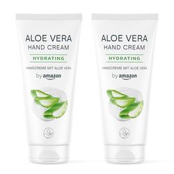 by Amazon Crema para las manos con aloe vera, 2 x 100 ml