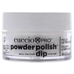 Cuccio White with Silver Mica Dipping Powder 14g